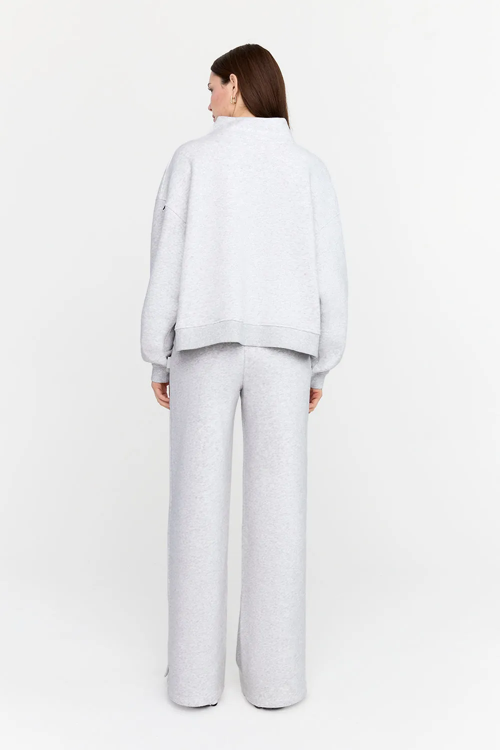 Everyday Wide Leg Jogger - Grey Marl sold by TALA product image thumbnail 5