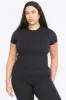 DayFlex Essential T-Shirt - Shadow Black sold by TALA