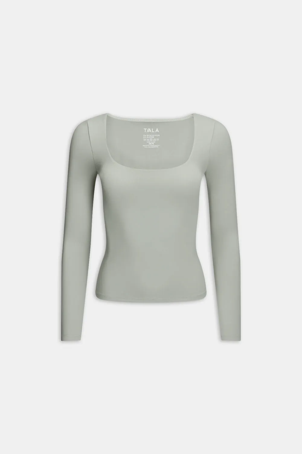 DayFlex Scoop Neck Top - Soft Sage sold by TALA product image thumbnail 2