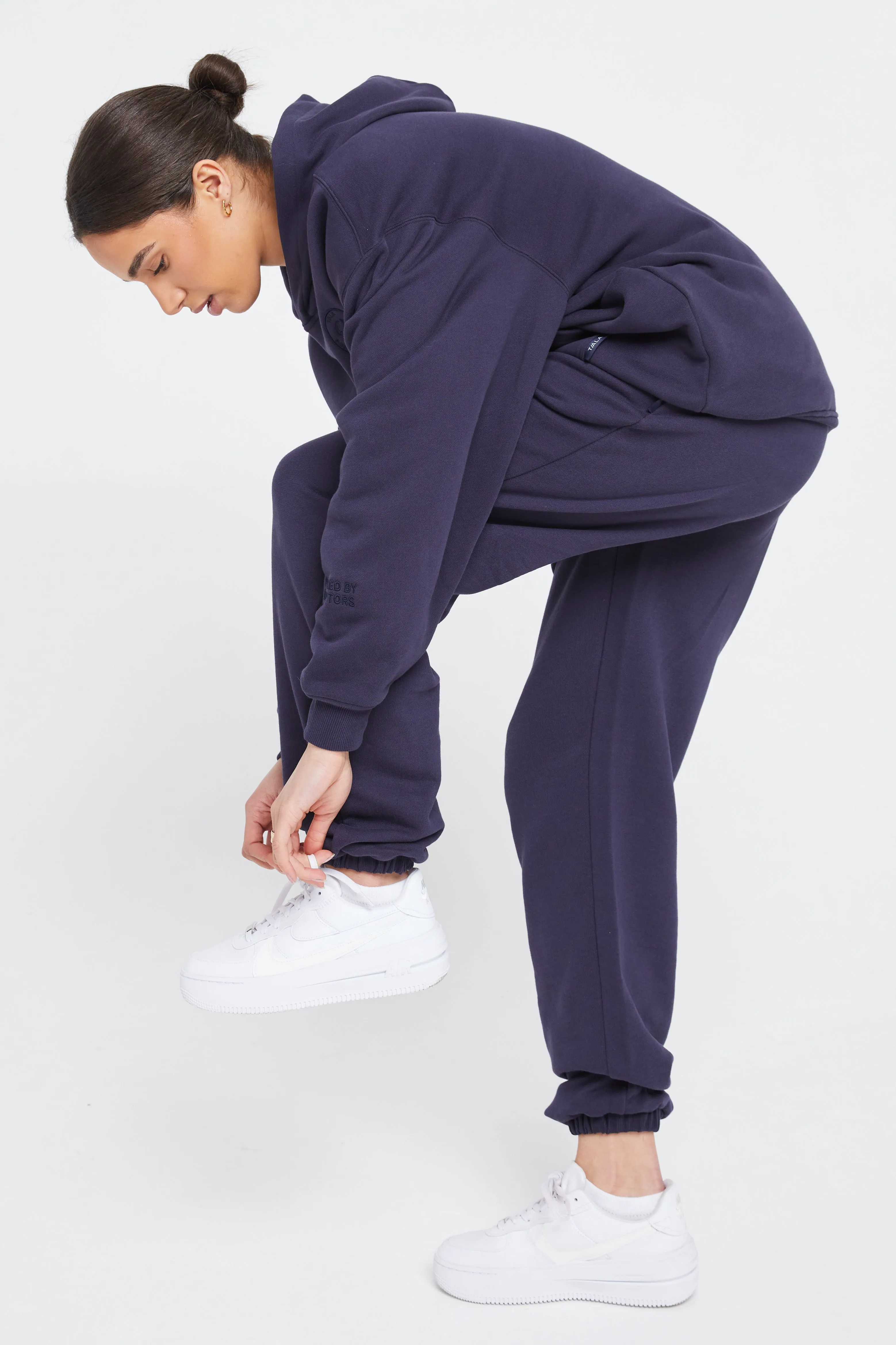 CLUB CUFFED JOGGER - NAVY sold by TALA product image thumbnail 4