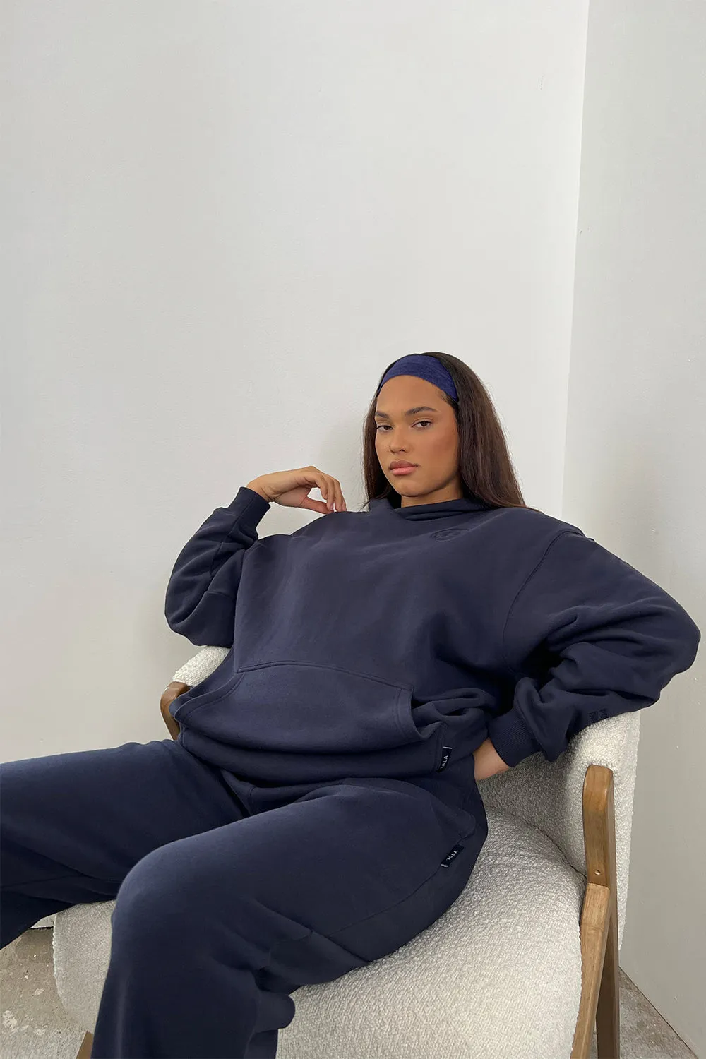 CLUB CUFFED JOGGER - NAVY sold by TALA product image thumbnail 3