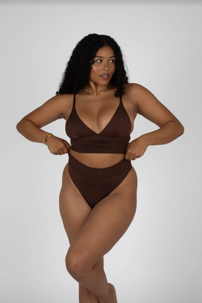 SEYCHELLES CHEEKY BIKINI BOTTOM - COCOA BROWN sold by TALA product image thumbnail 2
