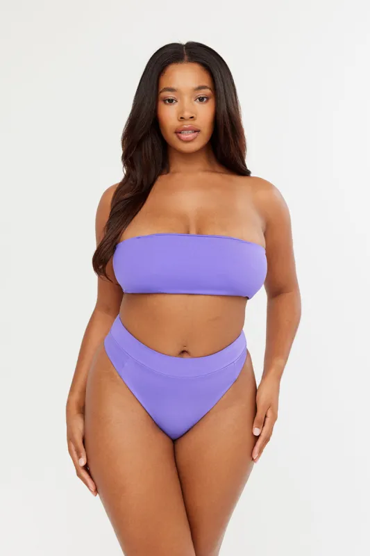 Antibes Multiway Bandeau Bikini Top - Thistle sold by TALA