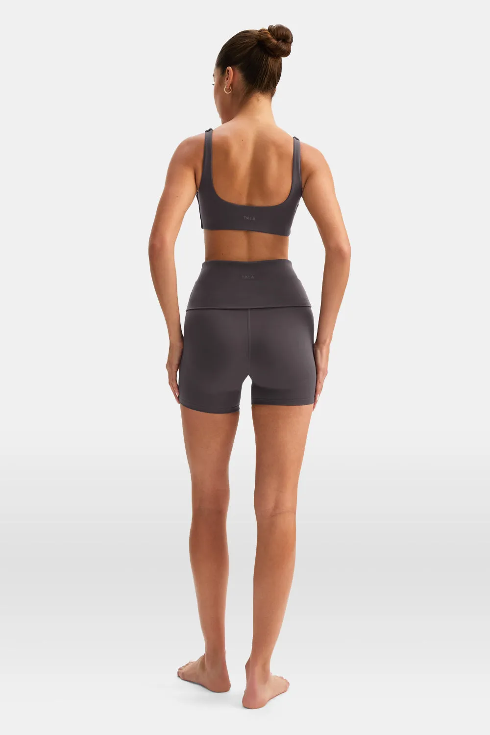 DayFlex Twist Front Sports Bra - Cool Espresso sold by TALA product image thumbnail 3