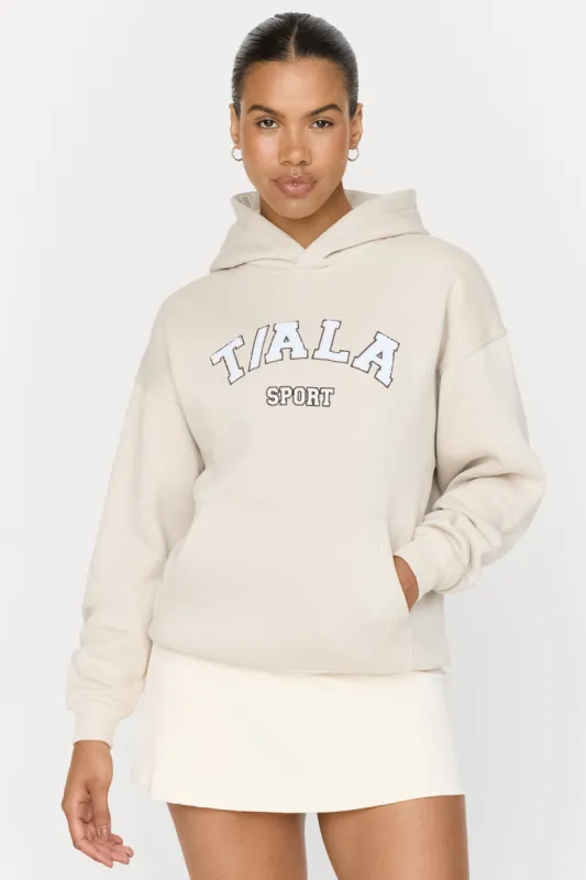 Oversized Club Hoodie - Chai sold by TALA