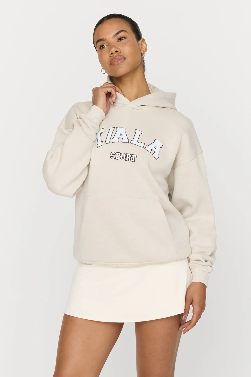 Oversized Club Hoodie - Chai sold by TALA product image thumbnail 3