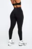 Sculpt Seamless Scrunch Legging - Black Marl sold by TALA