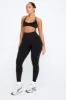 Sculpt Seamless Scrunch Legging - Black Marl sold by TALA