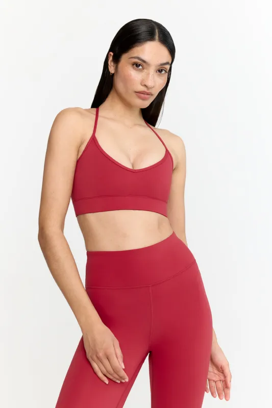 SkinLuxe Multiway Lift Sports Bra - Retro Red sold by TALA