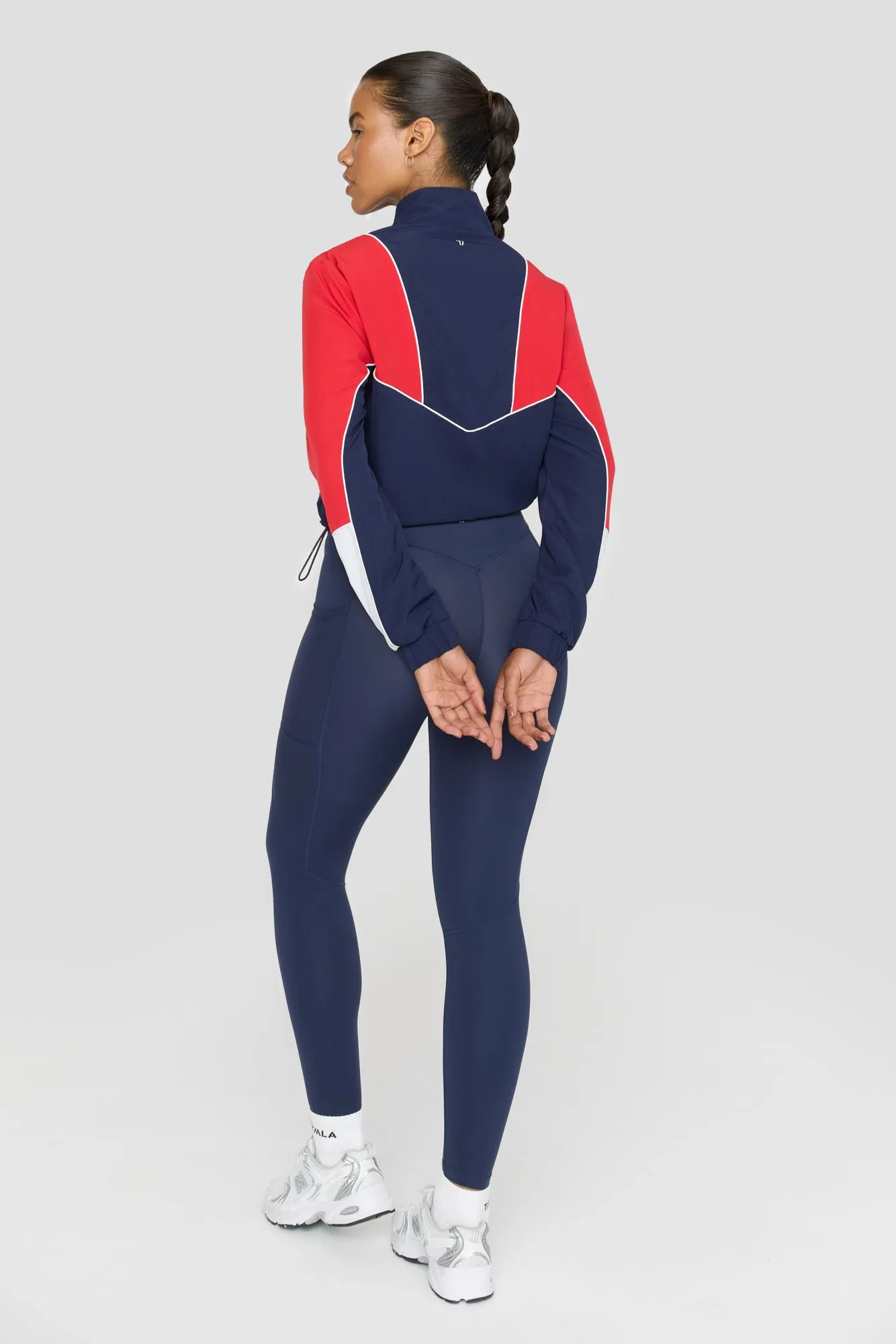 Reversible Woven Track Jacket - Navy And Chilli Red sold by TALA product image thumbnail 3