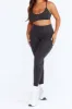 SCULPT SEAMLESS NO-SCRUNCH LEGGING - OYSTER BLACK MARL sold by TALA