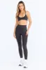 SCULPT SEAMLESS NO-SCRUNCH LEGGING - OYSTER BLACK MARL sold by TALA