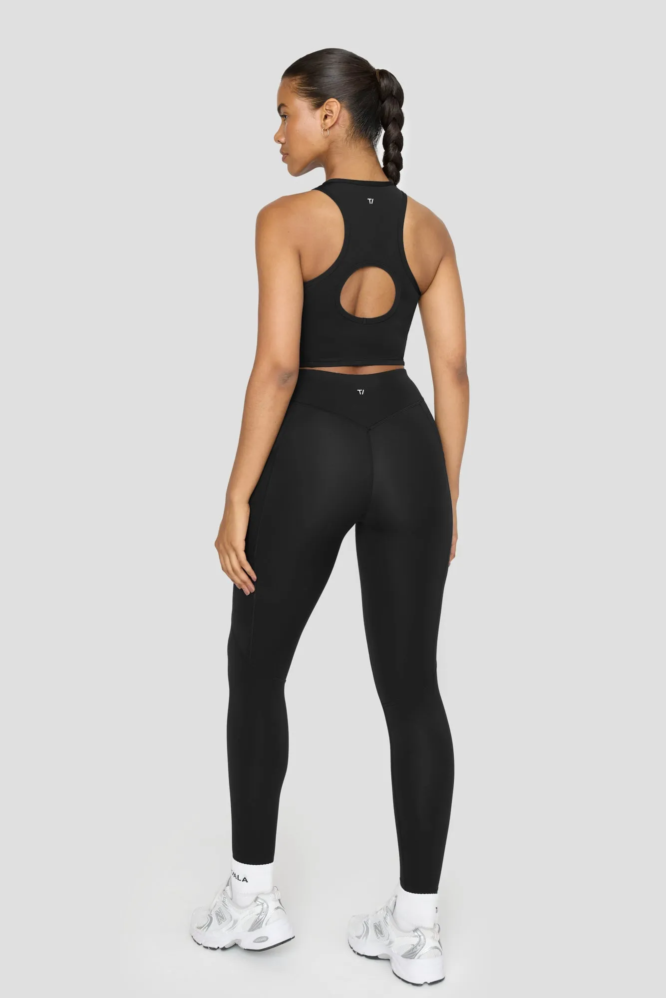 FormTech High Waisted Adjuster Running Legging - Black sold by TALA product image thumbnail 3
