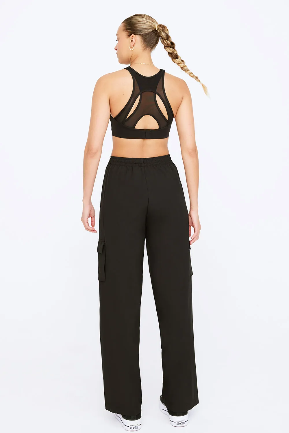 FormTech High Neck Running Sports Bra - Black sold by TALA product image thumbnail 2