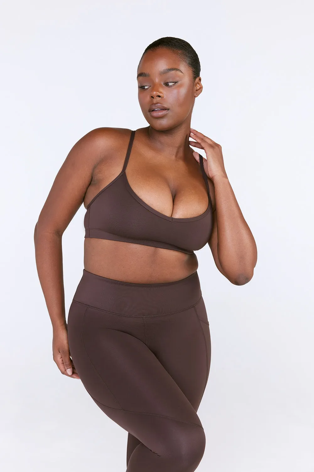 SKINLUXE LIFT SPORTS BRA - ESPRESSO sold by TALA product image thumbnail 3