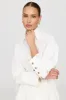 The Essential Linen Shirt - Coconut Milk sold by TALA