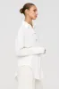The Essential Linen Shirt - Coconut Milk sold by TALA