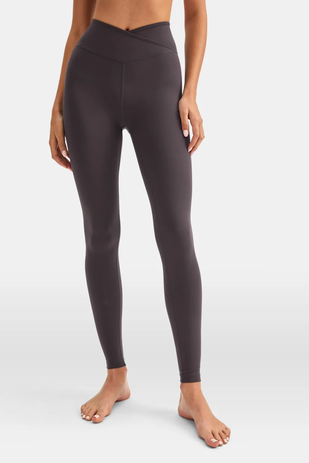 DayFlex Wrap High Waisted Legging - Cool Espresso sold by TALA product image thumbnail 5