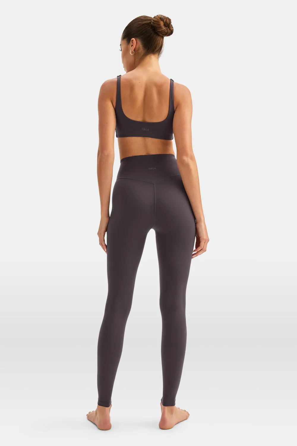 DayFlex Wrap High Waisted Legging - Cool Espresso sold by TALA product image thumbnail 3