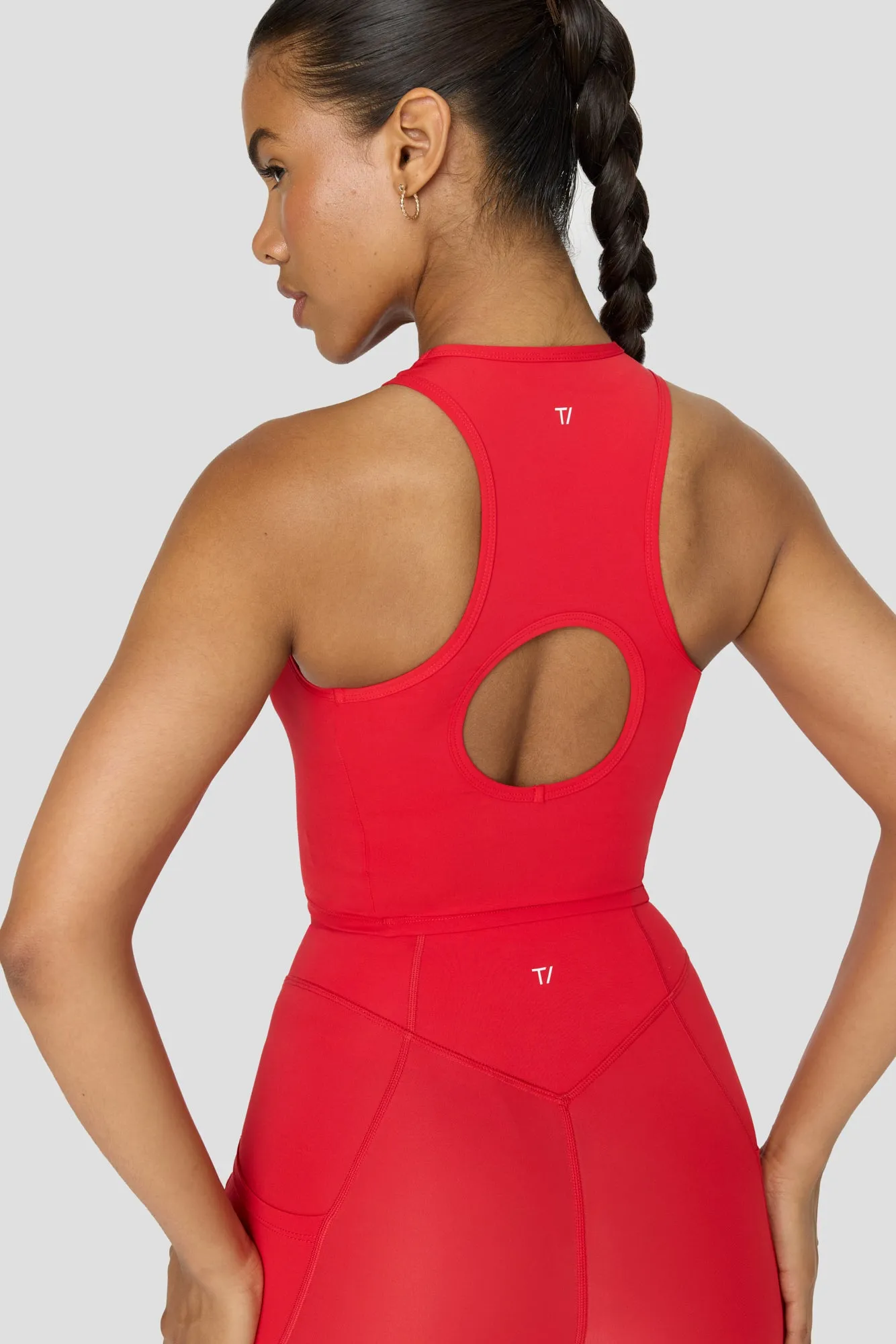 FormTech Open Back Racer Tank - Chilli Red sold by TALA product image thumbnail 5