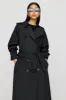 Multiway Belted Trench Coat - Black sold by TALA