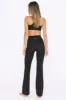DayFlex High Waisted Flared Yoga Pant No Front Seam - Shadow Black sold by TALA