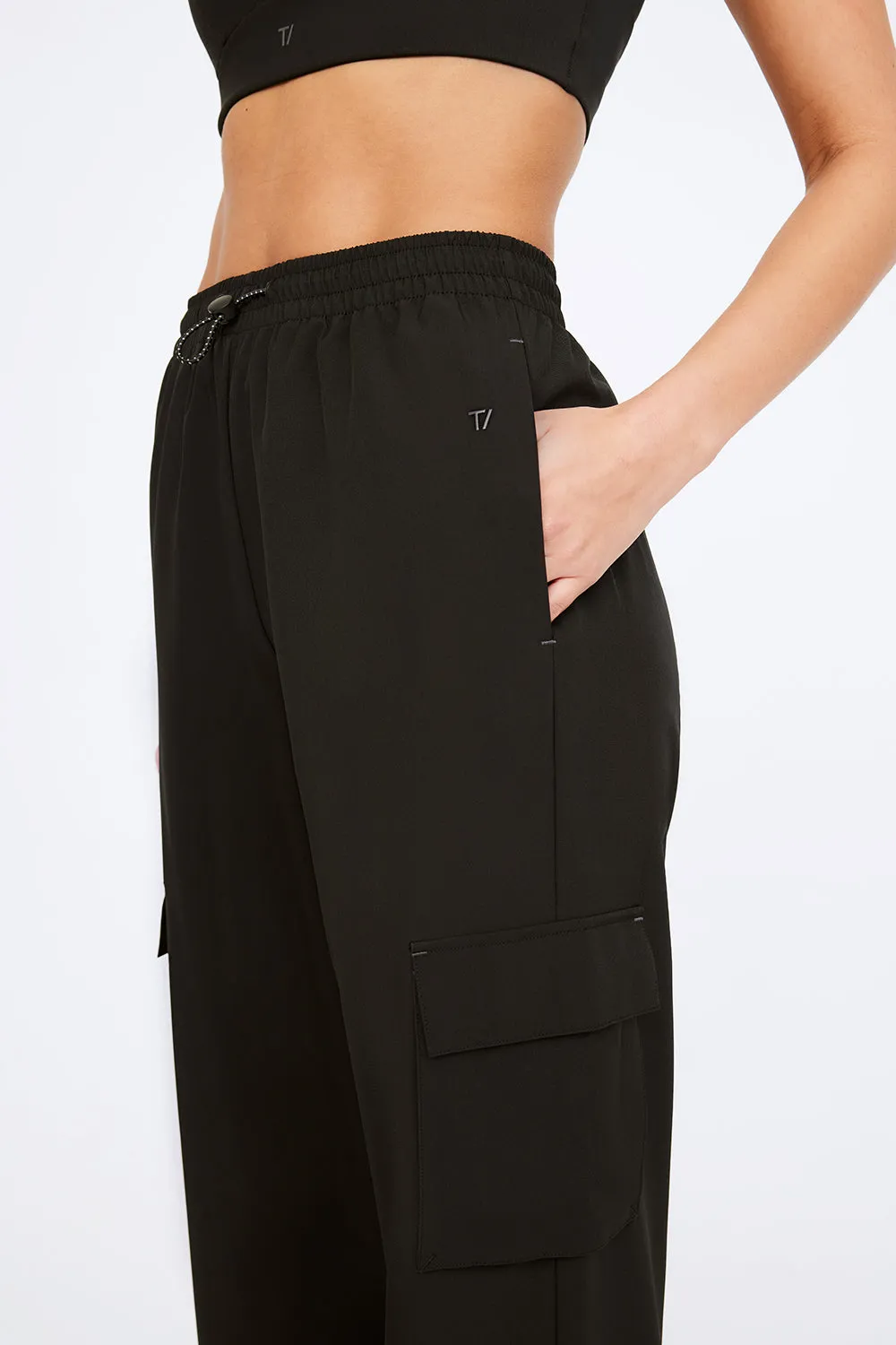 Woven Track Pant - Black sold by TALA product image thumbnail 2