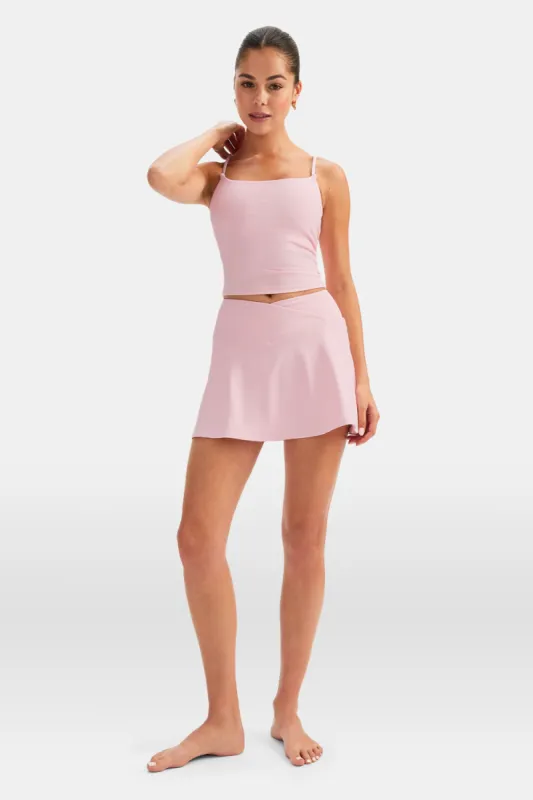 DayFlex Wrap Waist Skort - Ballet Slipper sold by TALA