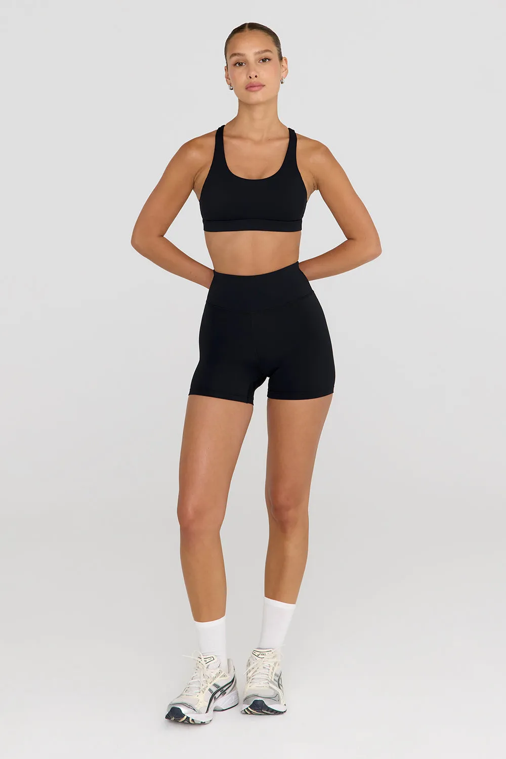 SKINLUXE TANK SPORTS BRA - SHADOW BLACK sold by TALA product image thumbnail 5