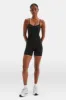 Sculpt Seamless Scrunch Unitard - Black Marl sold by TALA
