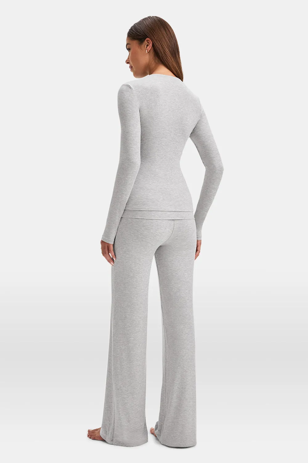 365 Sculpting Lounge Top - Grey Marl sold by TALA product image thumbnail 5