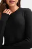 365 Sculpting Lounge Top - Shadow Black sold by TALA