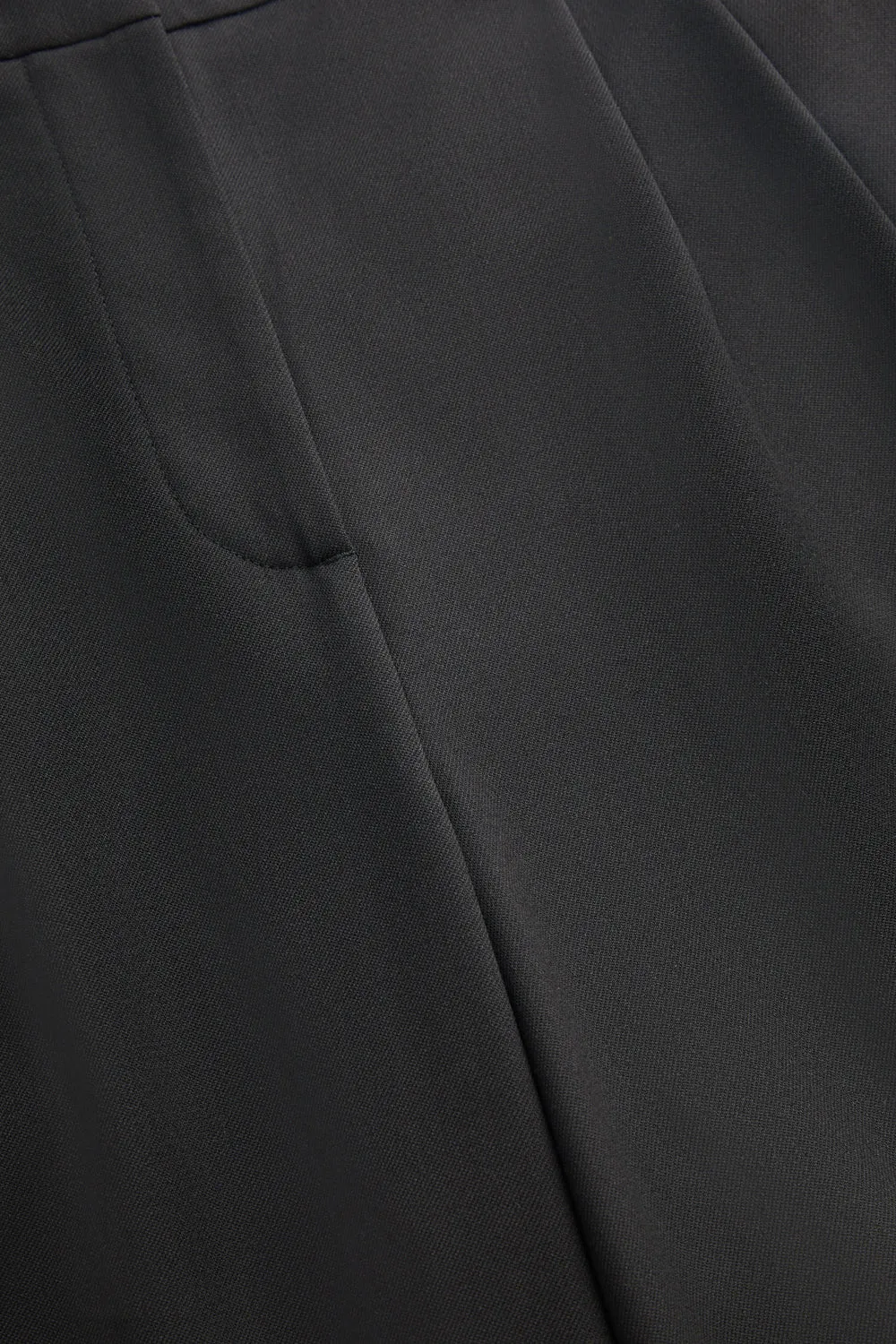 Everyday Tailoring Wide Leg Trousers - Black sold by TALA product image thumbnail 4