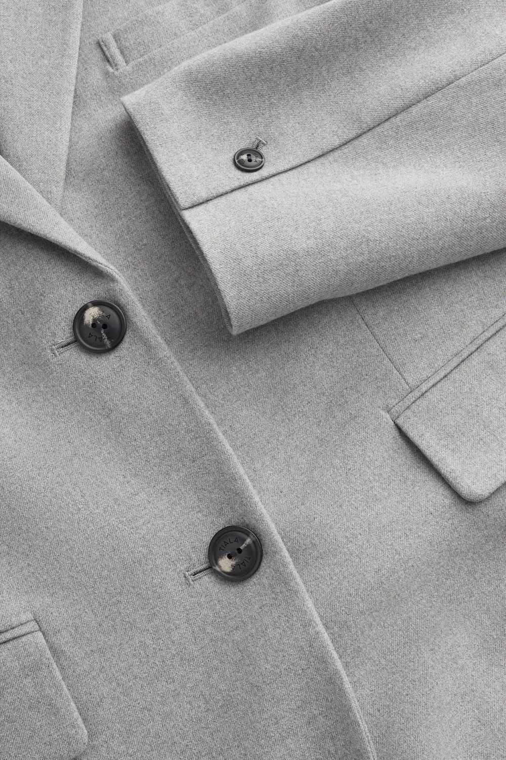 Everyday Tailoring Oversized Blazer - Iron Grey Marl sold by TALA product image thumbnail 4