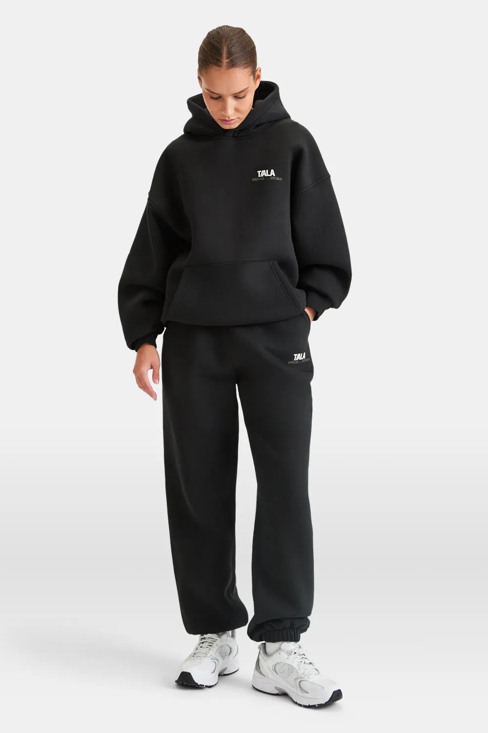 TALA WINTER SPORTS OVERSIZED HOODIE - VINTAGE BLACK sold by TALA product image thumbnail 3