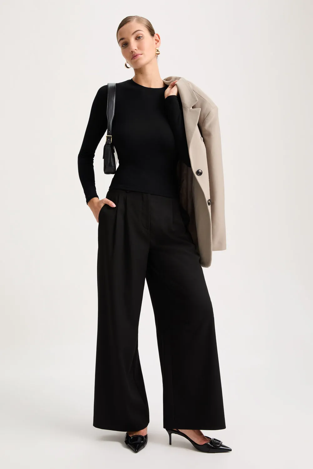 365 Long Sleeve Top - Shadow Black sold by TALA product image thumbnail 5