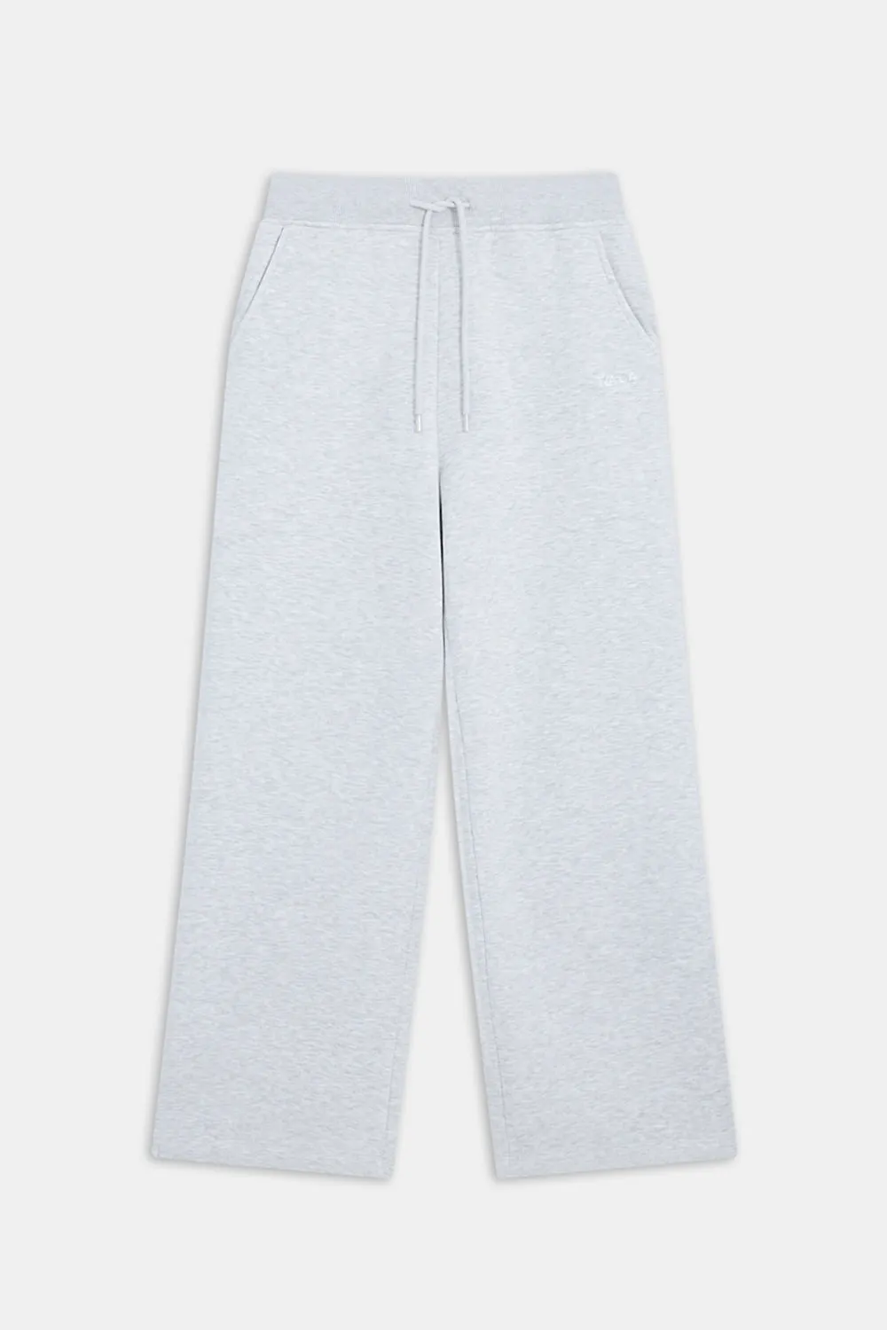 WIDE LEG CLUB LOGO JOGGER - GREY MARL sold by TALA product image thumbnail 2