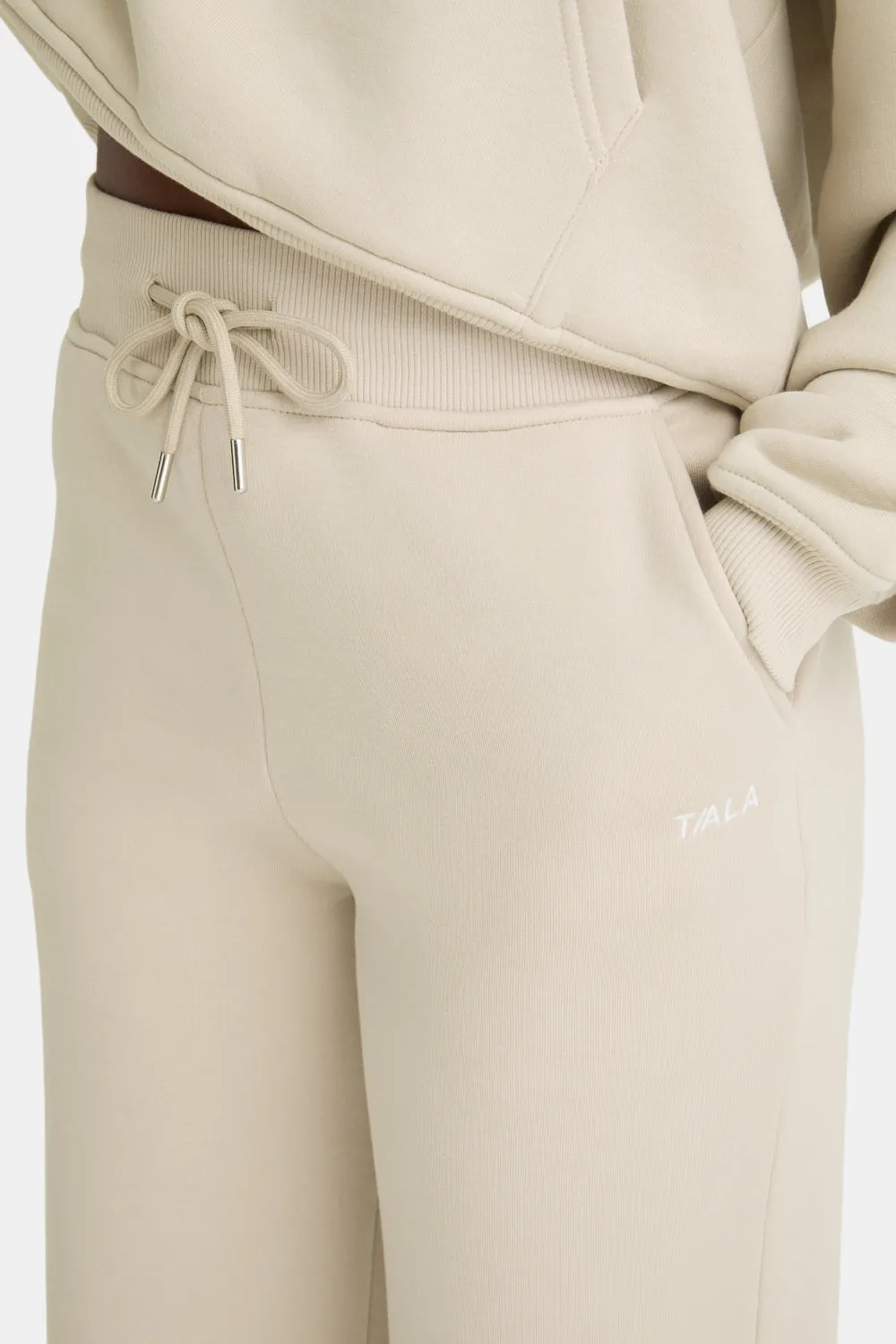 Wide Leg Club Logo Jogger - Chai sold by TALA product image thumbnail 4