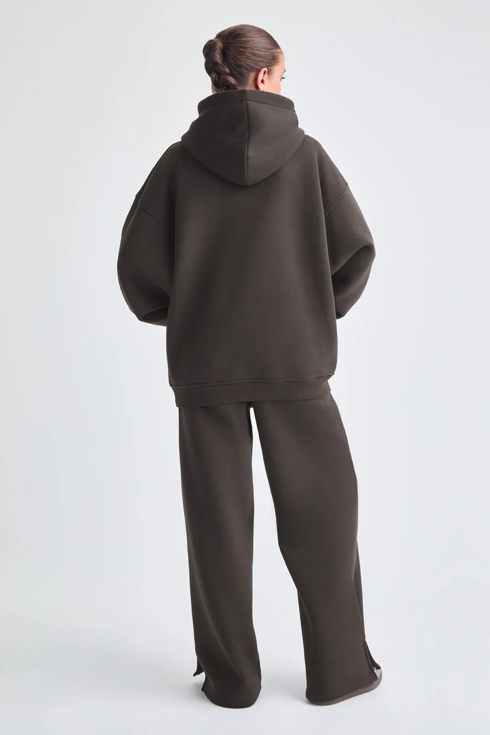 OVERSIZED CLUB HOODIE - AMERICANO sold by TALA product image thumbnail 5