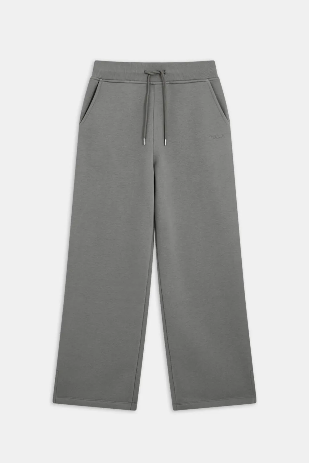 WIDE LEG CLUB LOGO JOGGER - SLATE GREY sold by TALA product image thumbnail 2
