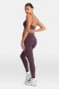 Sculpt Seamless Scrunch Legging - Plum Marl sold by TALA