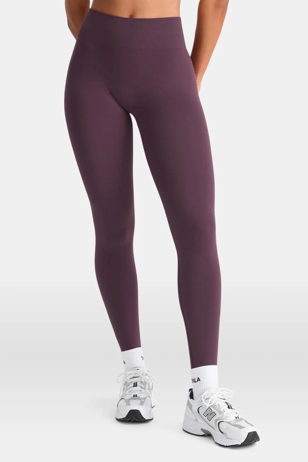 Sculpt Seamless Scrunch Legging - Plum Marl sold by TALA product image thumbnail 4