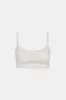 Sculpt Seamless Bandeau Sports Bra - Milk Marl sold by TALA