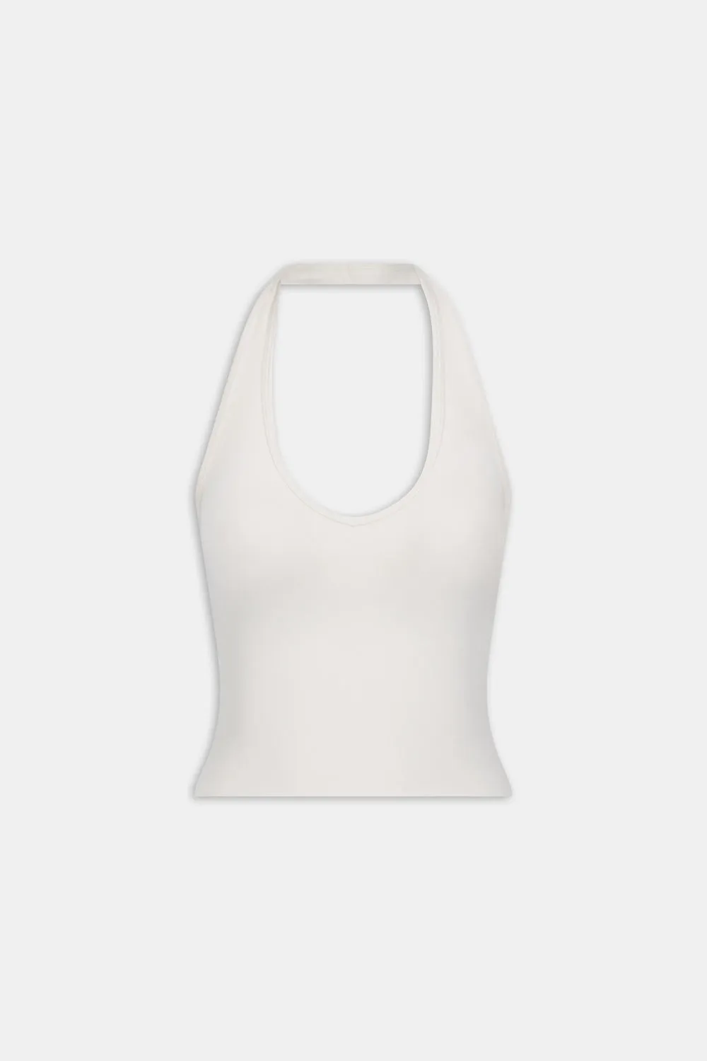 Sculpt Seamless Halter Tank - Milk Marl sold by TALA product image thumbnail 2