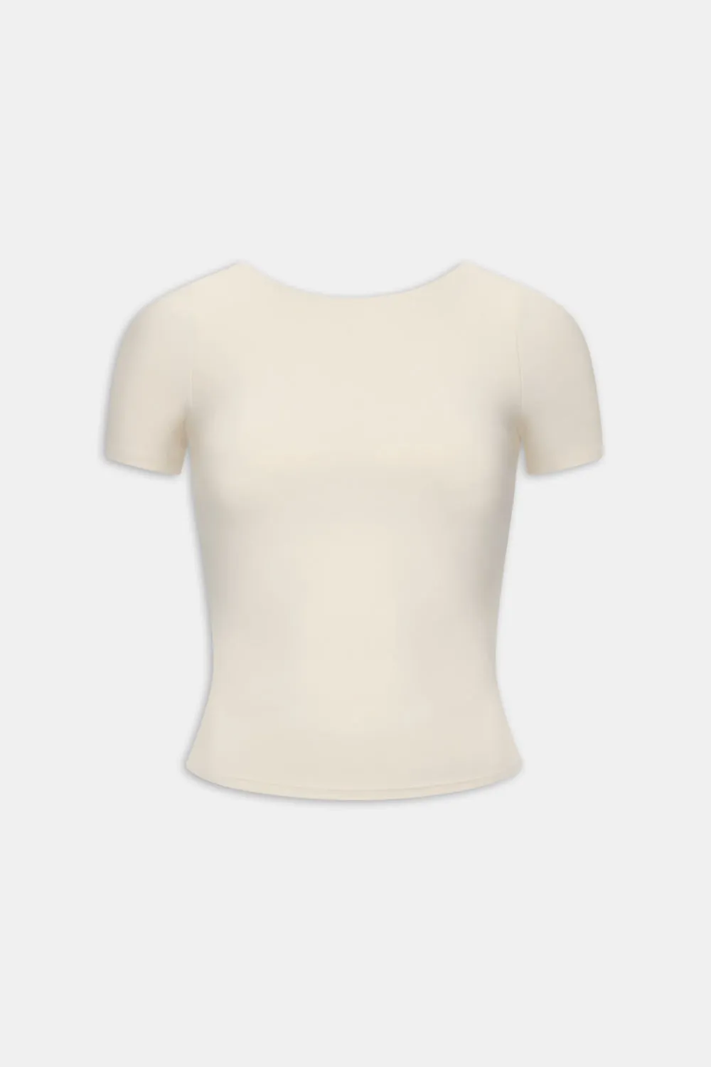 DayFlex Twist Back T-Shirt - Buttermilk sold by TALA product image thumbnail 2