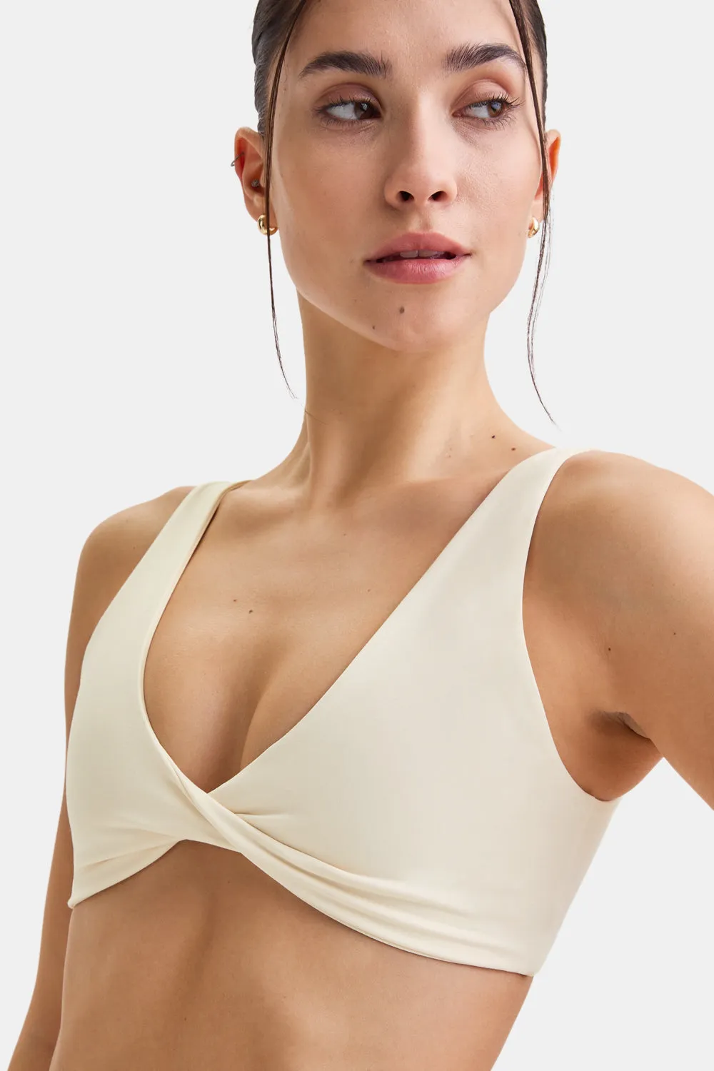 DayFlex Twist Front Sports Bra - Buttermilk sold by TALA product image thumbnail 5