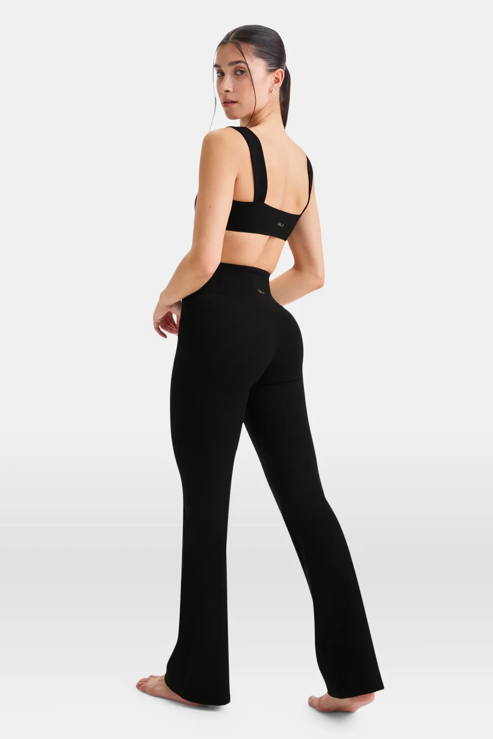 DayFlex Ruched Bandeau Sports Bra - Shadow Black sold by TALA product image thumbnail 3