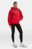 Oversized Club Hoodie - Chilli Red sold by TALA