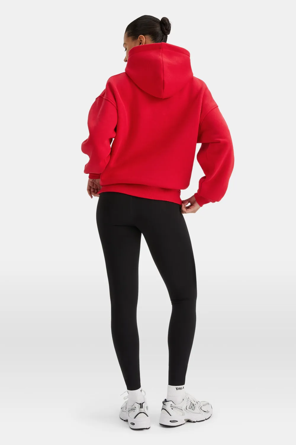 Oversized Club Hoodie - Chilli Red sold by TALA product image thumbnail 4