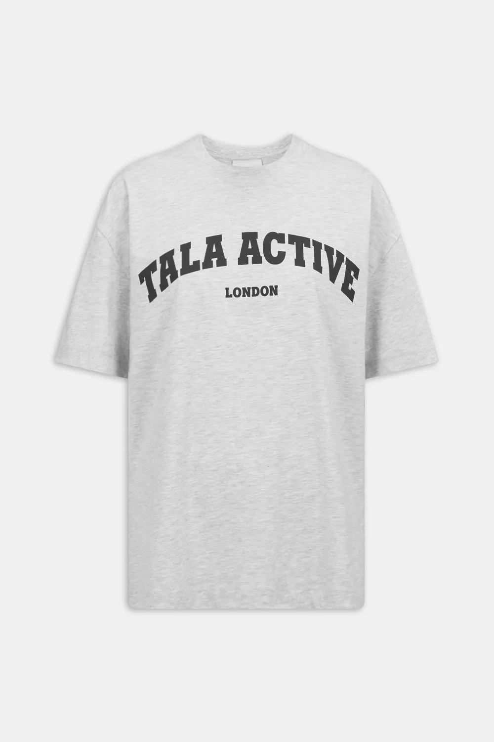 TALA Active Logo Tee - Grey Marl sold by TALA product image thumbnail 2